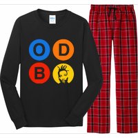 Ol Dirty Bastard Letters & Circles Long Sleeve Pajama Set