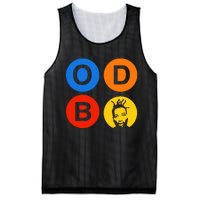 Ol Dirty Bastard Letters & Circles Mesh Reversible Basketball Jersey Tank