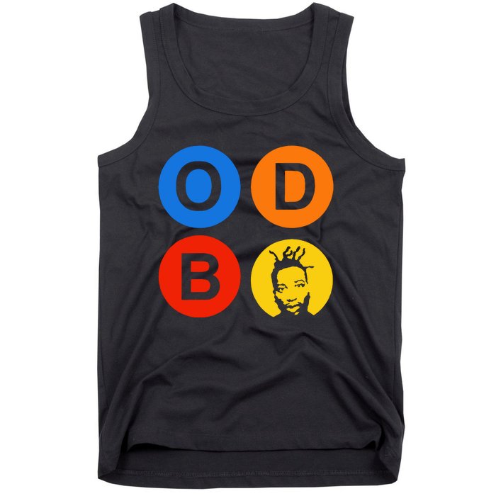 Ol Dirty Bastard Letters & Circles Tank Top