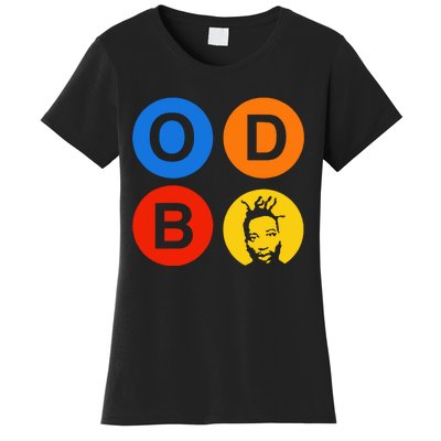 Ol Dirty Bastard Letters & Circles Women's T-Shirt