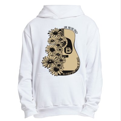 On Davis Bd Love You Like Crazy Til Im Deep Down Pushing Up Daisies Urban Pullover Hoodie