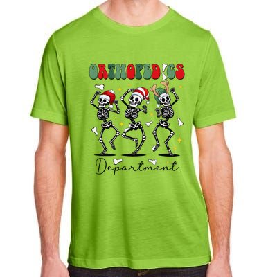 Orthopedics Department Christmas Ortho Group Team Nurse Adult ChromaSoft Performance T-Shirt