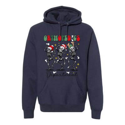 Orthopedics Department Christmas Ortho Group Team Nurse Premium Hoodie