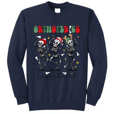 Orthopedics Department Christmas Ortho Group Team Nurse Tall Sweatshirt