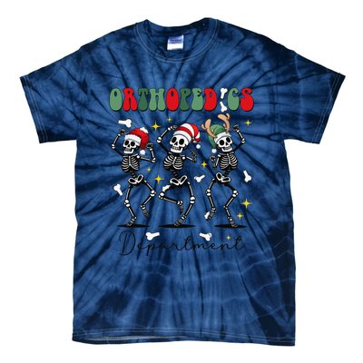 Orthopedics Department Christmas Ortho Group Team Nurse Tie-Dye T-Shirt