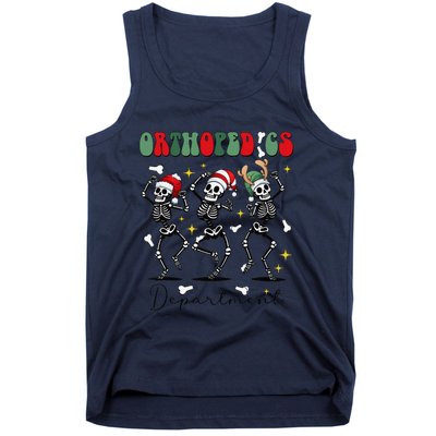 Orthopedics Department Christmas Ortho Group Team Nurse Tank Top