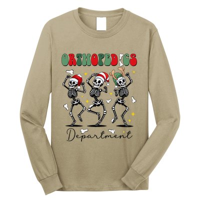 Orthopedics Department Christmas Ortho Group Team Nurse Long Sleeve Shirt