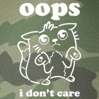 Oops I DonT Care Legacy Tie Dye Trucker Hat