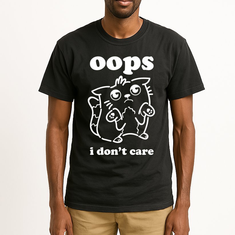 Oops I DonT Care Tall T-Shirt