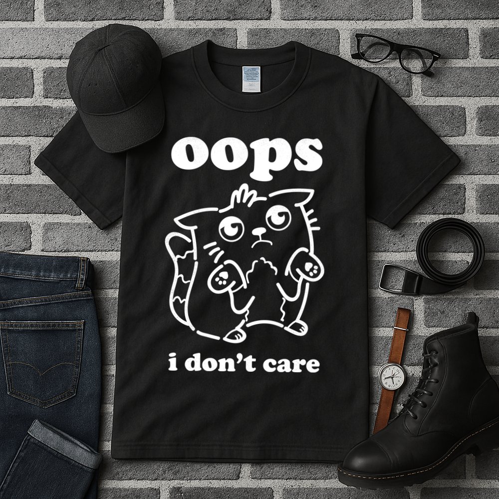 Oops I DonT Care Tall T-Shirt