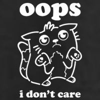 Oops I DonT Care Golf Towel