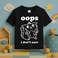 Oops I DonT Care Toddler T-Shirt