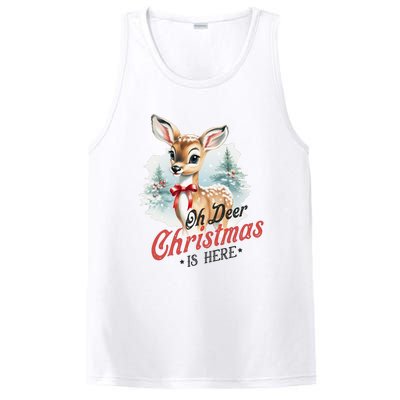 Oh Deer Christmas Is Here PosiCharge Competitor Tank