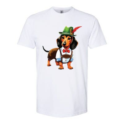 Oktoberfest Dachshund Cute Sausage Dog German Softstyle® CVC T-Shirt