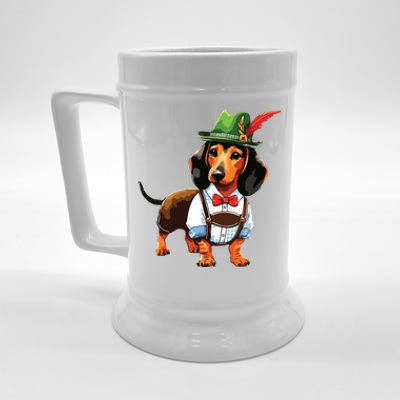 Oktoberfest Dachshund Cute Sausage Dog German Beer Stein