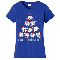 Oh Dentistree Cute Tooth Christmas Tree Merry Christmas Great Gift Women's T-Shirt