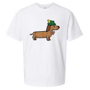 Oktoberfest Dachshund Cute Sausage Dog German Sueded Cloud Jersey T-Shirt