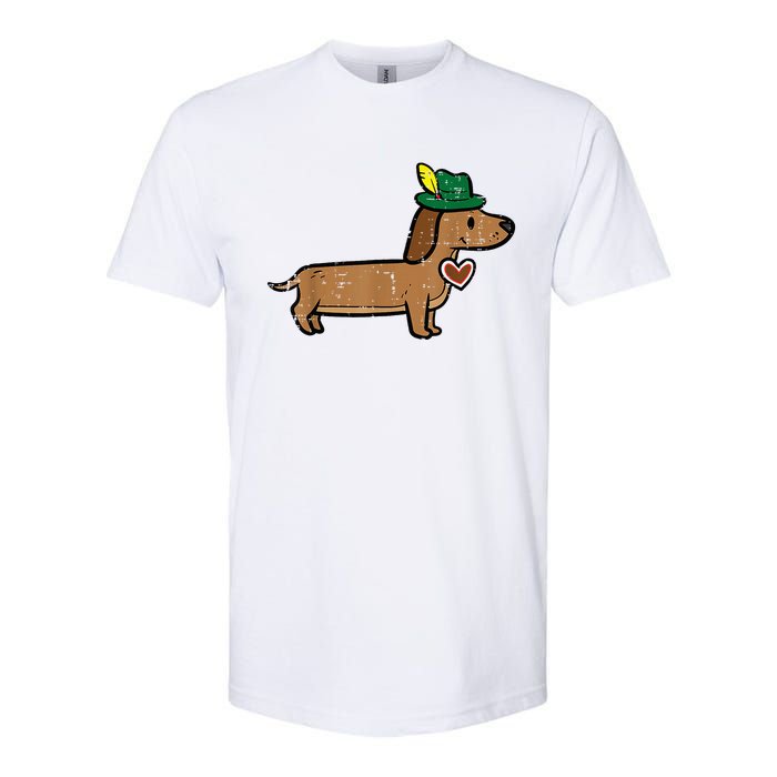 Oktoberfest Dachshund Cute Sausage Dog German Softstyle CVC T-Shirt