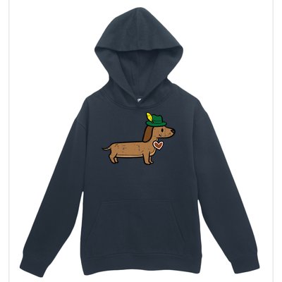 Oktoberfest Dachshund Cute Sausage Dog German Urban Pullover Hoodie