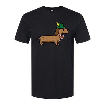 Oktoberfest Dachshund Cute Sausage Dog German Softstyle CVC T-Shirt