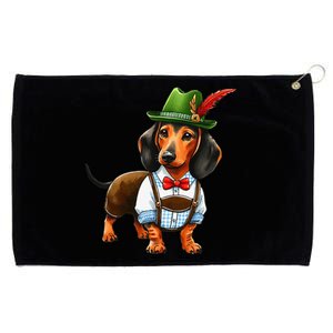 Oktoberfest Dachshund Cute Sausage Dog German Grommeted Golf Towel