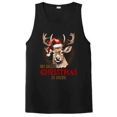 Oh Deer Christmas Is Here S Product Great Gift PosiCharge Competitor Tank