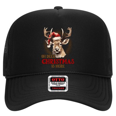 Oh Deer Christmas Is Here S Product Great Gift Trucker Hat