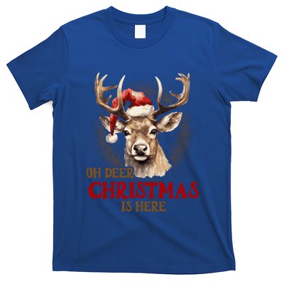 Oh Deer Christmas Is Here S Product Great Gift T-Shirt