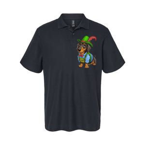 Oktoberfest Dachshund Cute Sausage Dog German Softstyle Adult Sport Polo