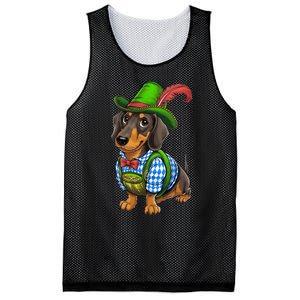 Oktoberfest Dachshund Cute Sausage Dog German Mesh Reversible Basketball Jersey Tank