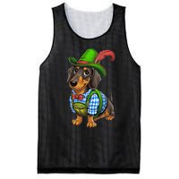 Oktoberfest Dachshund Cute Sausage Dog German Mesh Reversible Basketball Jersey Tank