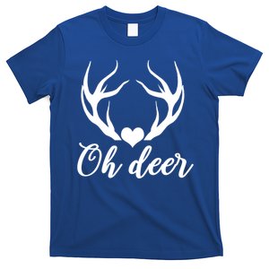 Oh Deer Cute Christmas Hunter Great Gift T-Shirt