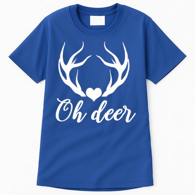 Oh Deer Cute Christmas Hunter Great Gift Tall T-Shirt