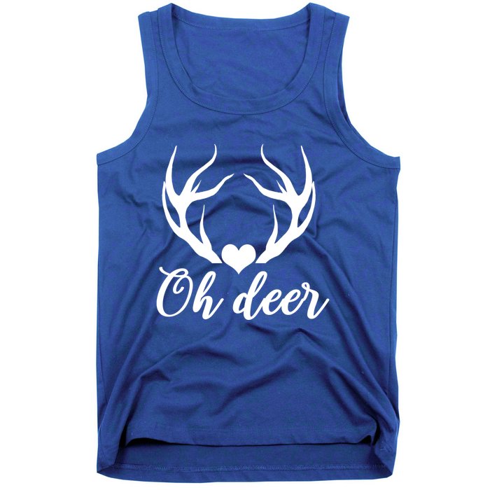 Oh Deer Cute Christmas Hunter Great Gift Tank Top