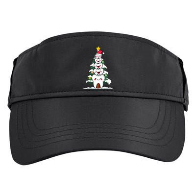 Oh Dentistree Christmas Tree Teeth Dentistry Dental Dentist Adult Drive Performance Visor