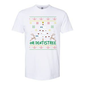 Oh Dentistree Christmas Dental Christmas Funny Gift Softstyle CVC T-Shirt