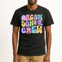 Organ Donor Crew Easter Day Organ Donation Saves Lives Tall T-Shirt