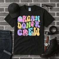 Organ Donor Crew Easter Day Organ Donation Saves Lives Tall T-Shirt