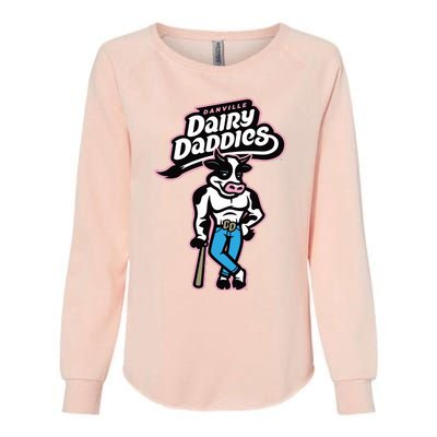 Otterbots Danville Dairy Daddies Womens California Wash Sweatshirt