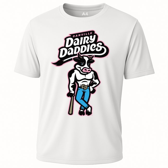 Otterbots Danville Dairy Daddies Cooling Performance Crew T-Shirt