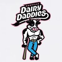 Otterbots Danville Dairy Daddies Cooling Performance Crew T-Shirt