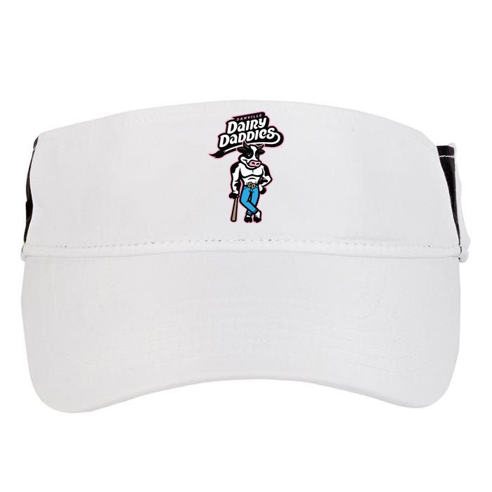 Otterbots Danville Dairy Daddies Adult Drive Performance Visor