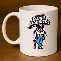 Otterbots Danville Dairy Daddies 11oz C Handle Ceramic Mug