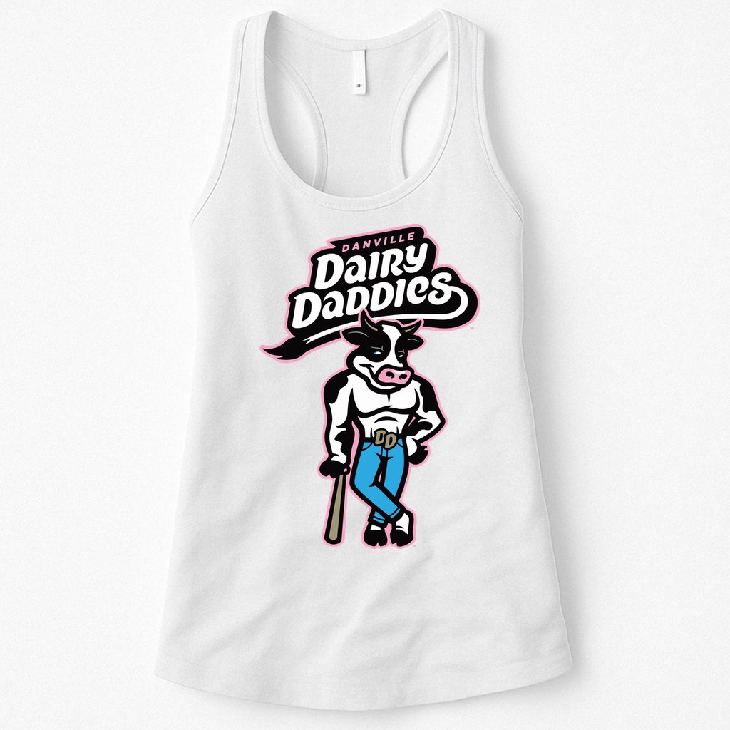 Otterbots Danville Dairy Daddies Womens Tank Top