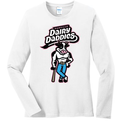 Otterbots Danville Dairy Daddies Ladies Long Sleeve Shirt