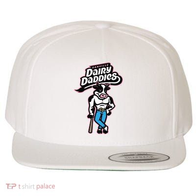 Otterbots Danville Dairy Daddies Wool Snapback Cap