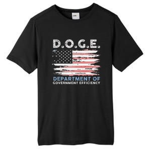 Oge D.O.G.E. Department Of Government Efficiency Tall Fusion ChromaSoft Performance T-Shirt