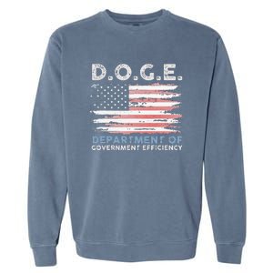 Oge D.O.G.E. Department Of Government Efficiency Garment-Dyed Sweatshirt