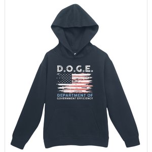 Oge D.O.G.E. Department Of Government Efficiency Urban Pullover Hoodie