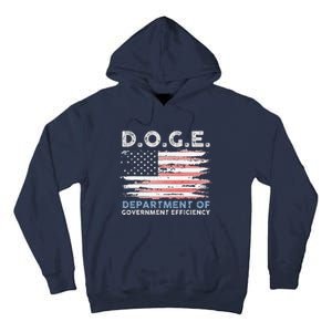 Oge D.O.G.E. Department Of Government Efficiency Tall Hoodie